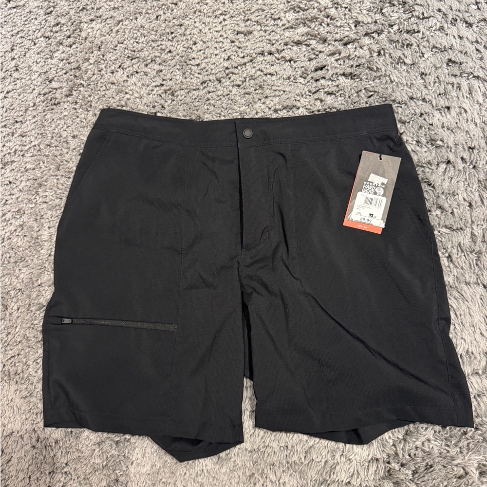 Mountain Hardwear Black Trail Sender Shorts